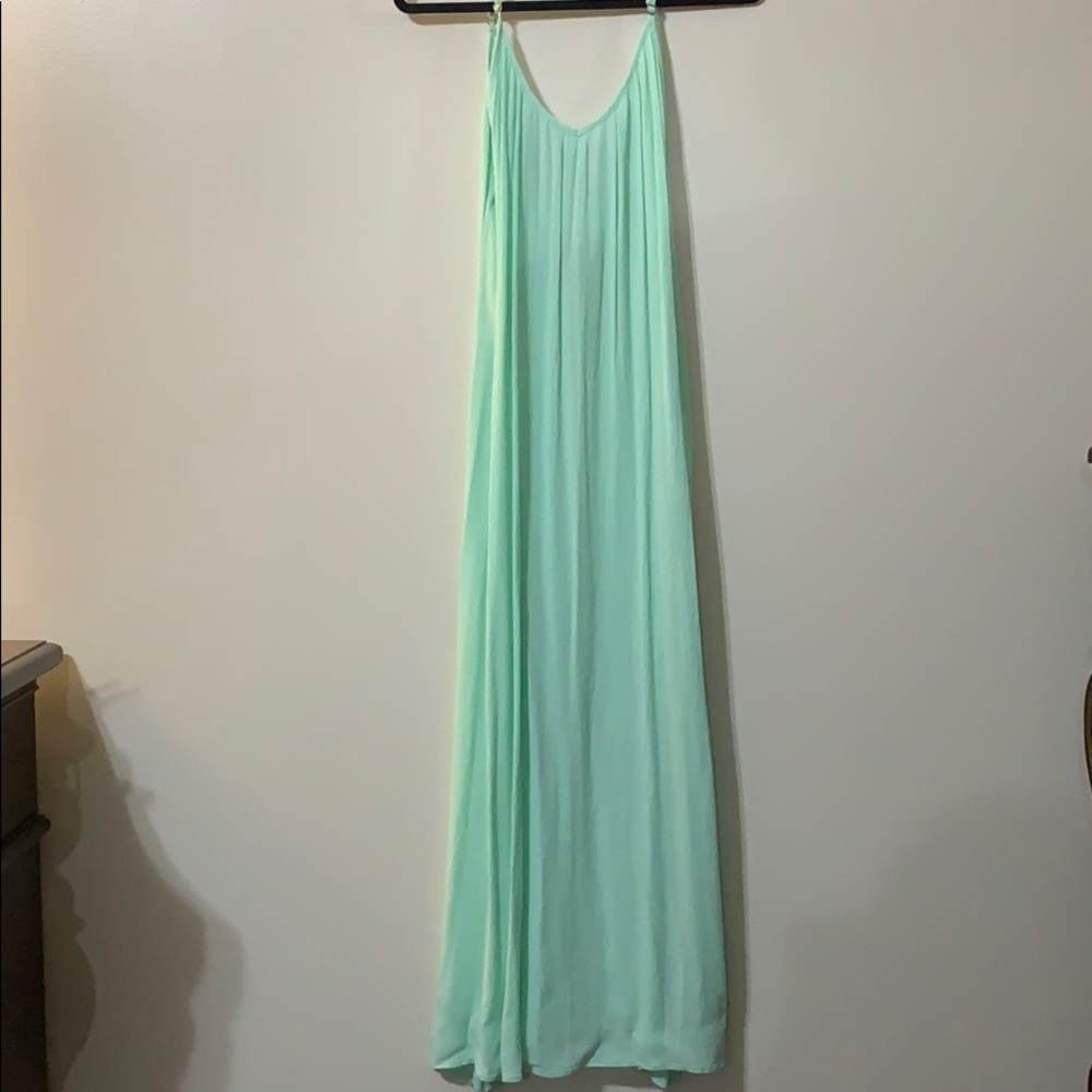 Free People Mint Green Maxi Dress